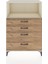 Hyperion Dolap Tek Raflı 4 Çekmeceli 88X44X134 Aytaşı-Çam 1