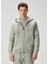 Su Yeşili Kapüşonlu Sweatshirt 1