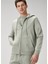 Su Yeşili Kapüşonlu Sweatshirt 2