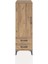 Hyperion Dolap Tek Raflı 2 Çekmeceli Tek Askılı 44X44X134 Çam-Çam 1