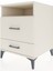 Kronos Komodin Tek Raflı 2 Çekmeceli 60X59X80 Aytaşı-Aytaşı 3