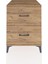 Kronos Komodin 2 Çekmeceli 60X59X80 Çam-Çam 1