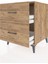 Kronos Komodin 2 Çekmeceli 60X59X80 Çam-Çam 4
