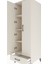 Kronos Dolap 4 Raflı Tek Çekmeceli 2 Kapaklı 60X59X182 Aytaşı-Aytaşı 5