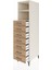Kronos Dolap 2 Raflı 7 Çekmeceli 44X59X182 Aytaşı-Çam 4