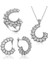 Gümüş Markiz Taşlı Bayan Set 1