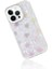 CPT16 Apple iPhone 15 Pro Lumi Desenli Kapak - Beyaz 4