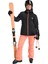 Galaxy Jk Kadın Siyah Snowboard Ceketi 3