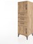 Hyperion Dolap Tek Raflı 3 Çekmeceli 2 Kapaklı 44X44X134 Çam-Çam 3