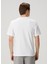 Legacy Beyaz Logo Baskılı Organik Pamuk T-Shirt 4