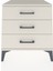 Kronos Komodin 3 Çekmeceli 60X59X64 Aytaşı-Aytaşı 1