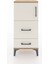 Arges Komodin Tek Raflı 2 Çekmeceli Tek Kapaklı 44X30X96 Çam-Aytaşı 1