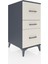 Kronos Komodin 3 Çekmeceli 44X59X96 Antrasit-Aytaşı 2
