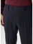 Indigo Flannel Yün Pantolon 4