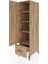 Kronos Dolap 4 Raflı Tek Çekmeceli Tek Kapaklı 44X59X182 Çam-Çam 4