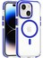 CPT16 iPhone 14 Bella Magsafe Kapak - Mavi 1