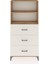 Arges Dolap 2 Raflı 3 Çekmeceli 88X30X182 Çam-Aytaşı 1