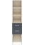 Hyperion Dolap 3 Raflı 2 Çekmeceli 44X44X195 Aytaşı-Antrasit 1