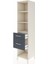 Hyperion Dolap 3 Raflı 2 Çekmeceli 44X44X195 Aytaşı-Antrasit 4