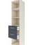Hyperion Dolap 3 Raflı 2 Çekmeceli 44X44X195 Aytaşı-Antrasit 5