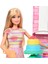 HJY94 Barbie Brooklyn ve Malibu Pasta Yapıyor Oyun Seti 4