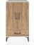Hyperion Komodin 3 Raflı Tek Çekmeceli 2 Kapaklı 60X44X106 Aytaşı-Çam 1