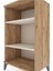 Hyperion Komodin 2 Raflı 60X44X106 Çam-Aytaşı 5