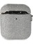 CPT16 Airpods 2 (2.nesil) Spell Simli Kılıf - Gümüş 3