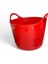 Kırmızı, Esnek Plastik Kova – 20 Litre, Temizli Kovası, Esneyebilen Oyuncak ve Çamaşır Sepeti 3