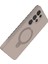 CPT16 Samsung Galaxy S23 Ultra Regal Magsafe Standlı Kapak - Çöl Titanyum 3