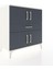 Hyperion Şifonyer 3 Raflı Tek Çekmeceli 4 Kapaklı 88X44X96 Aytaşı-Antrasit 2