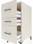 Kronos Komodin 3 Çekmeceli 44X59X96 Aytaşı-Aytaşı 5