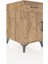 Kronos Komodin Tek Raflı Tek Çekmeceli Tek Kapaklı 44X59X80 Çam-Çam 2