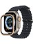 CPT16 Apple Watch Ultra 49MM Alüminyum Kasa Cam Ekran Koruyucu - Yıldız Işığı 1