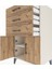Hyperion Komodin Tek Raflı 3 Çekmeceli 2 Kapaklı 60X44X106 Aytaşı-Çam 5
