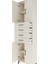 Arges Dolap 3 Raflı 4 Çekmeceli 4 Kapaklı 60X30X221 Aytaşı-Aytaşı 5