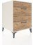 Kronos Komodin 2 Çekmeceli 60X59X80 Aytaşı-Çam 2