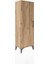 Arges Dolap Tek Kapaklı Tek Askılı 44X30X134 Çam-Çam 2