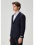 Lacivert Yün Blazer 4
