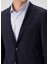 Lacivert Yün Blazer 6