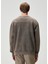 Kahverengi Kaz Nakışlı Sweatshirt 5