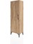 Arges Dolap Tek Kapaklı Tek Askılı 44X30X134 Çam-Çam 3