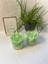 1 Adet Matcha Latte Mum Buzlu Jel Tasarım Kokulu Mum 3