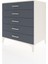 Kronos Şifonyer 5 Çekmeceli 88X59X96 Aytaşı-Antrasit 3