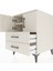 Kronos Komodin 2 Raflı 2 Çekmeceli 2 Kapaklı 60X59X80 Aytaşı-Aytaşı 5