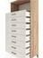 Hyperion Dolap Tek Raflı 8 Çekmeceli 88X44X182 Çam-Aytaşı 5