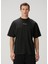 Siyah Logo Nakışlı T-Shirt 1