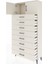 Arges Dolap Tek Raflı 8 Çekmeceli 2 Kapaklı 88X30X182 Aytaşı-Aytaşı 4