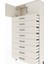 Arges Dolap Tek Raflı 8 Çekmeceli 2 Kapaklı 88X30X182 Aytaşı-Aytaşı 5