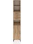 Hyperion Dolap 4 Raflı 3 Çekmeceli Tek Kapaklı 44X44X243 Çam-Çam 1